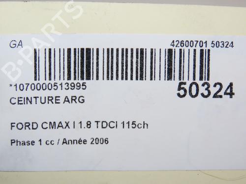 Venstre bak beltestrammer FORD FOCUS C-MAX (DM2) 1.8 TDCi | BP18967984C89 