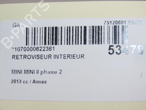 Rear mirror MINI MINI COUNTRYMAN (R60) Cooper D | BP28802218I6 