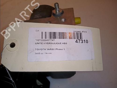 Used ABS pump TOYOTA YARIS (_P1_) 1.3 (SCP12_, SCP13_, SCP12R, SCP13R) (87 hp) 13030928