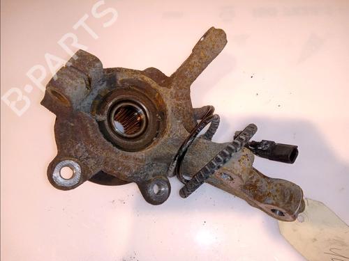 Used Right front steering knuckle Right front steering knuckle RENAULT TWINGO II (CN0_) 1.2 16V (CN0K, CN0V, CN0A) (76 hp) 14876360 14876360