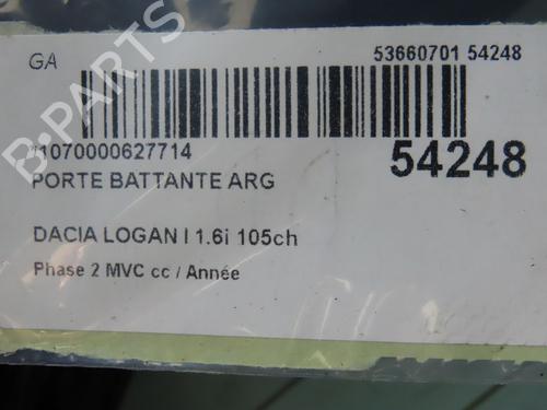 Left tailgate DACIA LOGAN MCV (KS_) 1.6 16V Hi-Flex | BP29151009C76 