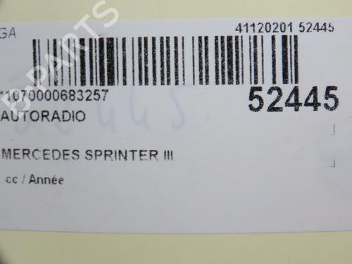 Radio MERCEDES-BENZ SPRINTER 4-t Van (B907, B910) 414 CDI RWD (907.643, 907.645, 907.647) | BP30955813E6