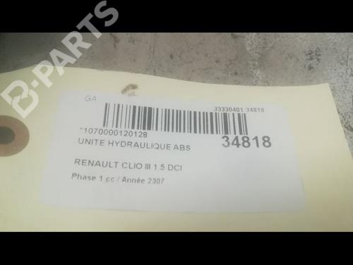 ABS pump RENAULT CLIO III (BR0/1, CR0/1) 1.5 dCi (BR17, CR17) | BP9598273M43 