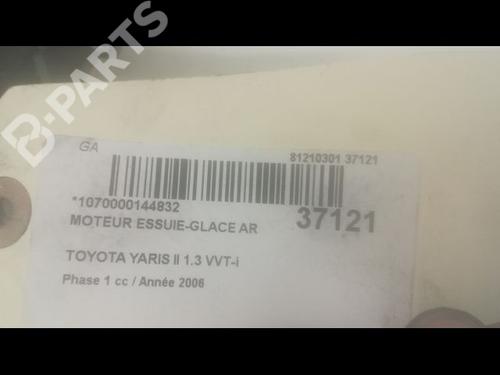 Rear wiper motor TOYOTA YARIS (_P9_) 1.3 VVT-i (SCP90_, SCP90R) | BP9600240M102 