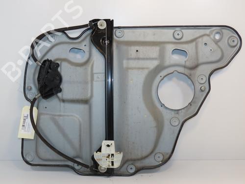 Rudehejsemekanisme venstre bagtil VW TOURAN (1T1, 1T2) 1.9 TDI (90 hp) 28831784