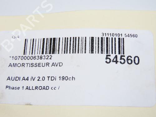 Right front shock absorber AUDI A4 B9 (8W2, 8WC) 2.0 TDI | BP31302717M17 