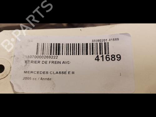 Used Right front brake caliper MERCEDES-BENZ E-CLASS (W211) E 280 CDI (211.020) (190 hp) 23173940