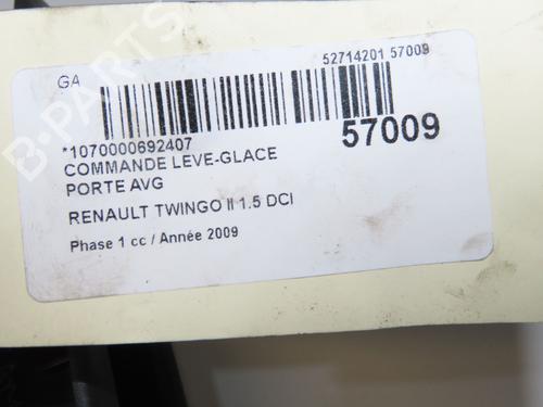 Left front window switch RENAULT TWINGO II (CN0_) 1.5 dCi (CN0E) | BP39756523I27 - Image 4