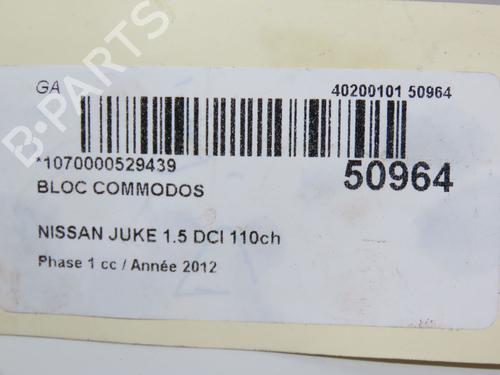 Steering column stalk NISSAN JUKE (F15) 1.5 dCi | BP18732119I23 
