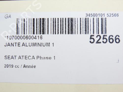 Rim SEAT ATECA (KH7, KHP) 1.6 TDI | BP28830096C45 