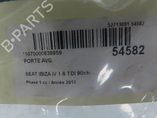 Left front door SEAT IBIZA IV (6J5, 6P1) 1.6 TDI | BP28968614C2 