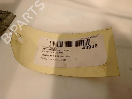 front-right-window-mechanism-mini-mini-r56-cooper-s-51332756084-2005-2006-2007-2008-2009-2010-2011-2012-2013-2014-12173820 main image