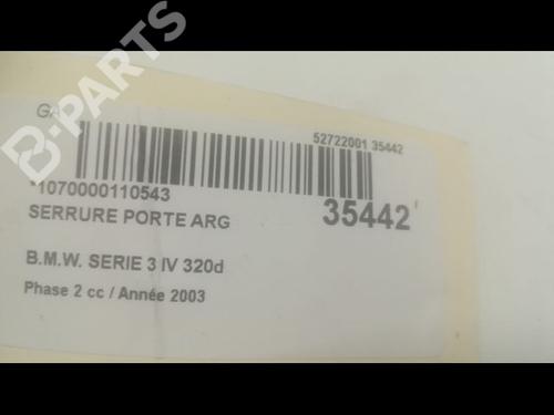 Rear left lock BMW 3 (E46) 320 d | BP9597737C100 