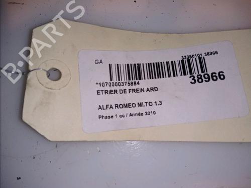 Right rear brake caliper ALFA ROMEO MITO (955_) 1.3 MultiJet (955AXP1A, 955AYC1A) | BP14877024M106 