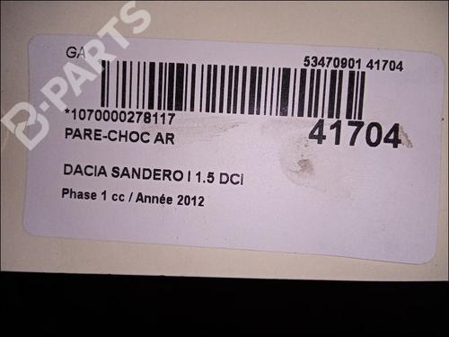 Rear bumper DACIA SANDERO 1.5 dCi | BP10151489C8 