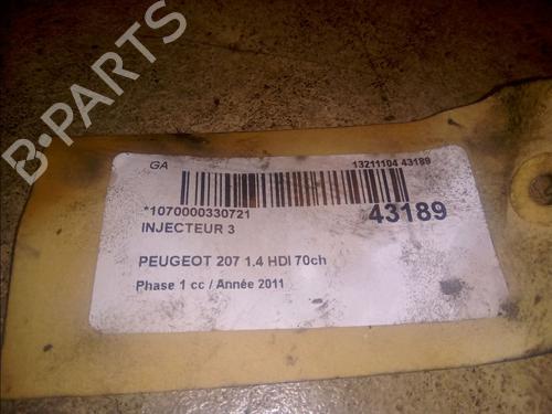 Used Injector PEUGEOT 207 (WA_, WC_) 1.4 HDi (68 hp) 9824393