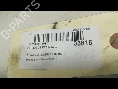 Used Left front brake caliper RENAULT MODUS / GRAND MODUS (F/JP0_) 1.6 (JP03, JP0B, JP0U, JP0Y, JP1G) (112 hp) 14878028