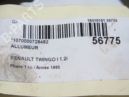 Used Ignition distributor RENAULT TWINGO I (C06_) 1.2 (C063, C064) (55 hp) 33008025