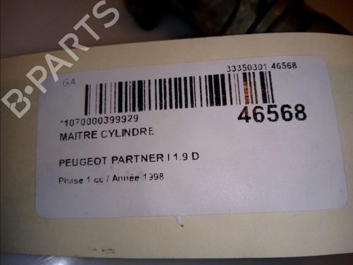 Used Brake master cylinder PEUGEOT PARTNER Box Body/MPV (5_, G_) 1.9 D (69 hp) 11226944