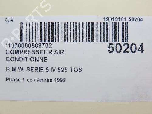 ac-compressor-bmw-5-e39-525-tds-64526904017-1995-1996-1997-1998-1999-2000-2001-2002-2003-22535445 main image