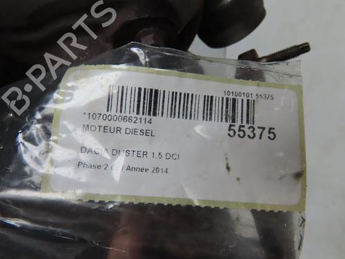 Used Engine Engine DACIA DUSTER (HS_) 1.5 dCi (86 hp) 39937911 39937911