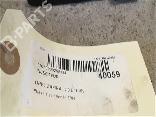 Injector OPEL ZAFIRA A MPV (T98) 2.0 DTI 16V (F75) | BP9611108M100 