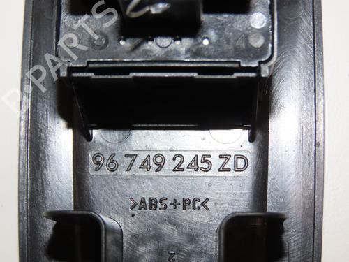 Left front window switch PEUGEOT 208 I (CA_, CC_) 1.4 HDi | BP36495251I27 - Image 4