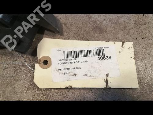 Front right interior door handle PEUGEOT 307 (3A/C) 1.6 16V | BP9610483I14 