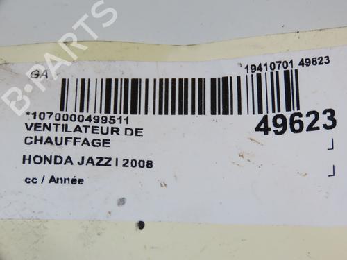 Heater blower motor HONDA JAZZ II (GD_, GE3, GE2) 1.4 iDSI (GE3, GD1) | BP18351398M62 