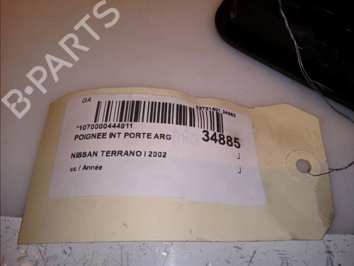 Rear left interior door handle NISSAN TERRANO II (R20) 3.0 Di 4WD | BP13310339I15 