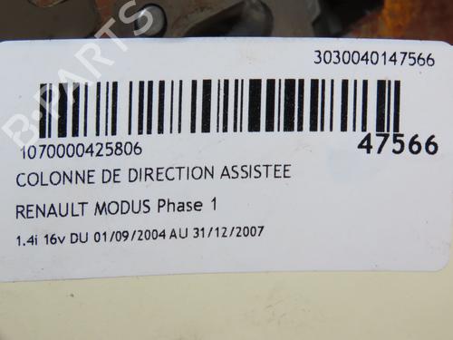 Colonne de direction RENAULT MODUS / GRAND MODUS (F/JP0_) 1.4 (JP01, JP0J) | BP17868136M21 