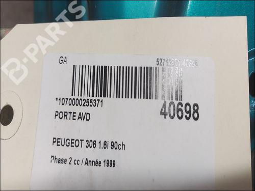 Right front door PEUGEOT 306 Break (7E, N3, N5) 1.6 | BP9610351C3 