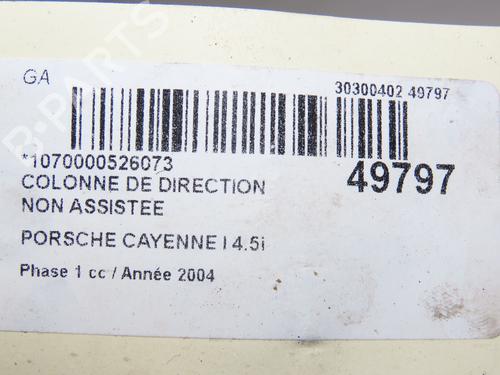 Steering column PORSCHE CAYENNE (9PA) S 4.5 | BP26383539M21 - Image 8
