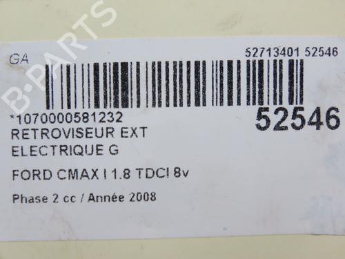 Used Left mirror FORD C-MAX (DM2) 1.8 TDCi (115 hp) 28801981