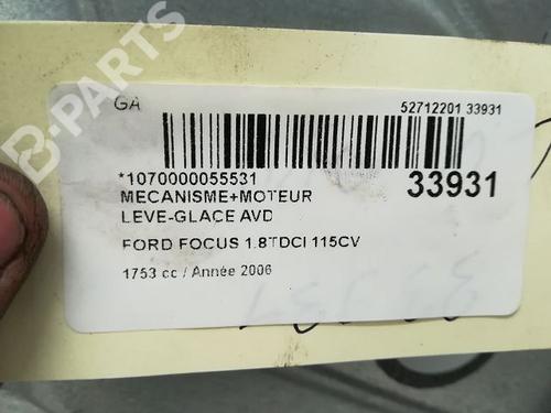 Front right window mechanism FORD FOCUS II (DA_, HCP, DP) 1.8 TDCi | BP9594475C23 