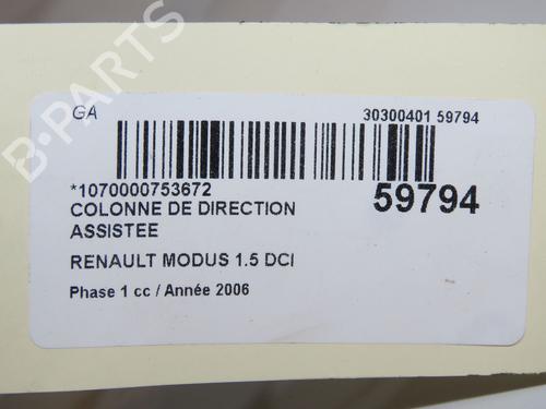 Steering column RENAULT MODUS / GRAND MODUS (F/JP0_) 1.5 dCi (FP0F, JP0F) | BP38942638M21 - Image 8