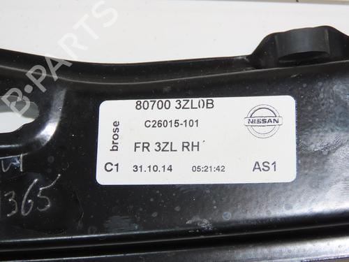 Front right window mechanism NISSAN PULSAR Hatchback (C13) 1.2 DIG-T | BP32308395C23 - Image 2
