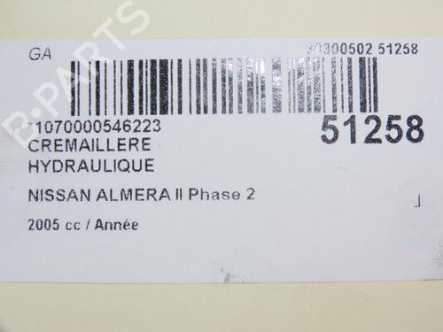 Steering rack NISSAN ALMERA II Hatchback (N16) 1.8 | BP23098652M22 