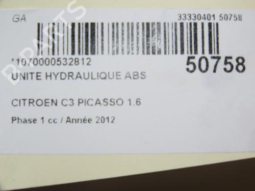 ABS pump CITROËN C3 Picasso (SH_) 1.6 HDI 90 | BP28967604M43 