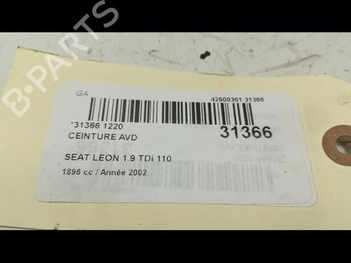 Front right seatbelt SEAT LEON (1M1) 1.9 TDI | BP36494632I25 - Image 6