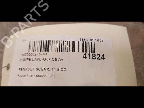 Used Washer pump RENAULT SCÉNIC I MPV (JA0/1_, FA0_) 1.9 dCi (JA05, JA1F) (102 hp) 14881551