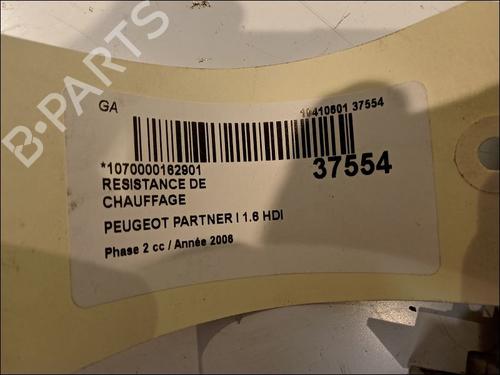 Used Heater resistor PEUGEOT PARTNER MPV (5_, G_) 1.6 HDi 90 (90 hp) 23172401