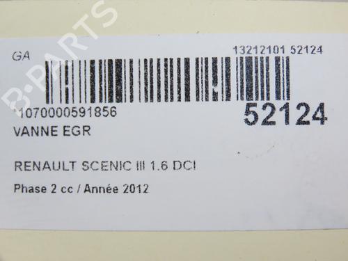 Used Egr RENAULT SCÉNIC III (JZ0/1_) 1.6 dCi (JZ00, JZ12) (130 hp) 28828896
