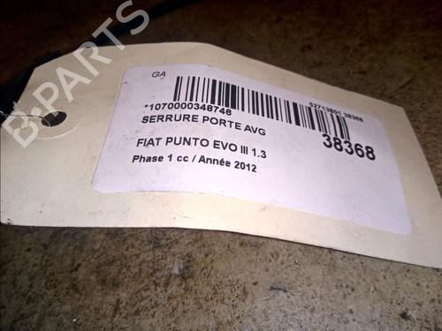 Used Front left lock FIAT GRANDE PUNTO (199_) 1.3 D Multijet (75 hp) 9832184