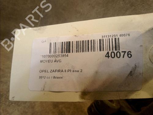 Used Right front steering knuckle Right front steering knuckle OPEL ZAFIRA / ZAFIRA FAMILY B (A05) 1.6 (M75) (115 hp) 14876128 14876128