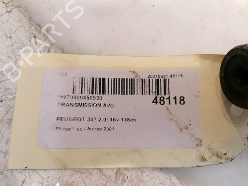 Left front driveshaft PEUGEOT 307 (3A/C) 2.0 16V | BP15841766M38 