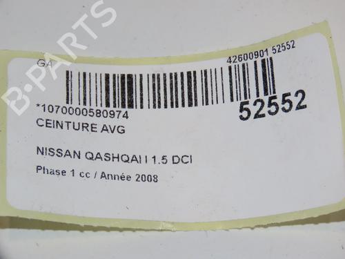 Used Front left belt tensioner NISSAN QASHQAI I (J10, NJ10) 1.5 dCi (106 hp) 28830801