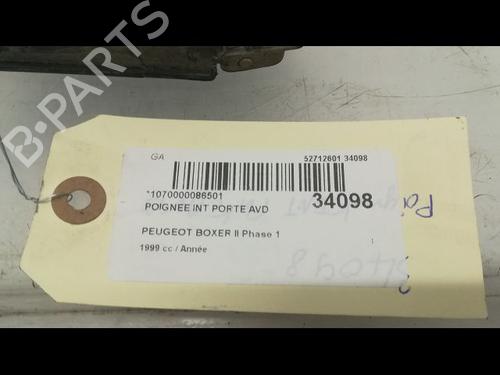 Used Front right interior door handle PEUGEOT BOXER Van (230L) [1994-2006]  23175908