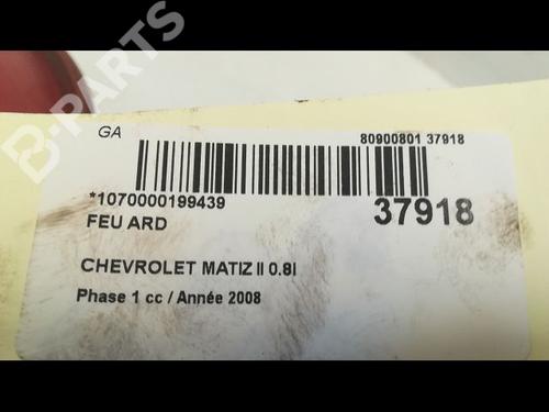 Right taillight CHEVROLET MATIZ (M200, M250) 0.8 | BP9603813C35 
