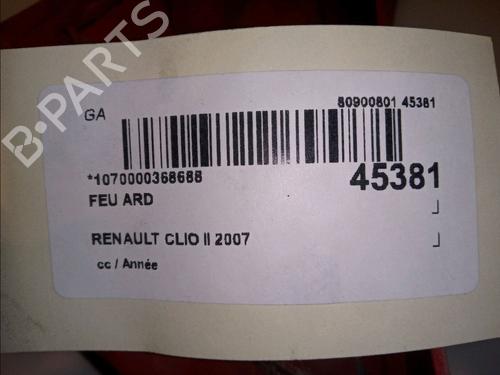 Right taillight RENAULT CLIO II (BB_, CB_) 1.2 16V (BB05, BB0W, BB11, BB27, BB2T, BB2U, BB2V, CB05,... | BP11104311C35 